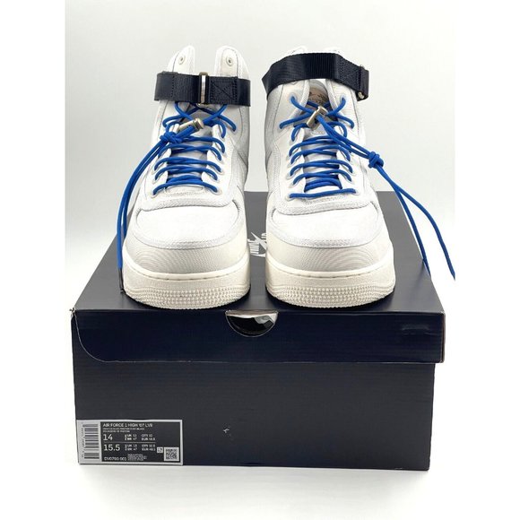 NIKE AIR FORCE 1 HIGH 07 LV8 PHOTON DUST GREY-BLACK SZ 14 [DV0790-001] - Picture 5 of 6